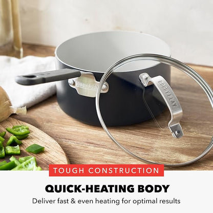 GreenPan x Bobby Flay 1.67QT Nonstick Saucepan - Image 3