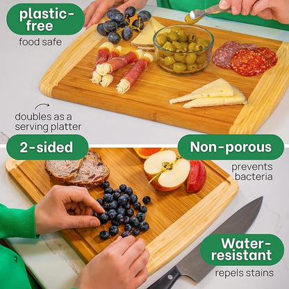 GREENER CHEF 15 Inch Medium Cutting Board - Image 5