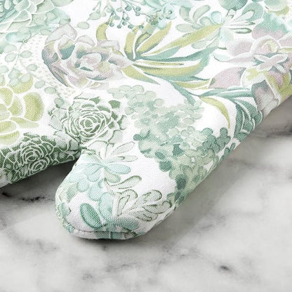 Martha Stewart Succulents Oven Mitt 2-Pack Set - Image 4