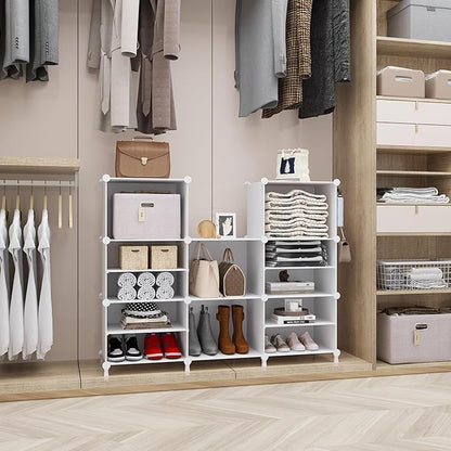 AWTATOS Closet Organizer 8 Cube Storage Shelves Closet Clothes Organizers and - Image 4