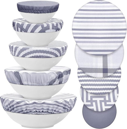10 Pack Cloth Bowl Covers for Bread Rising by CHENGU