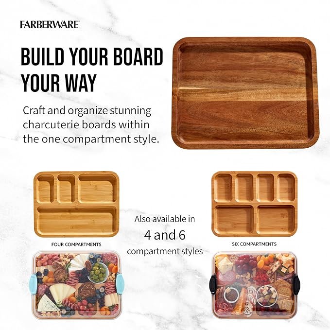 FARBERWARE Build-A-Board Acacia Cutting Board - Image 3