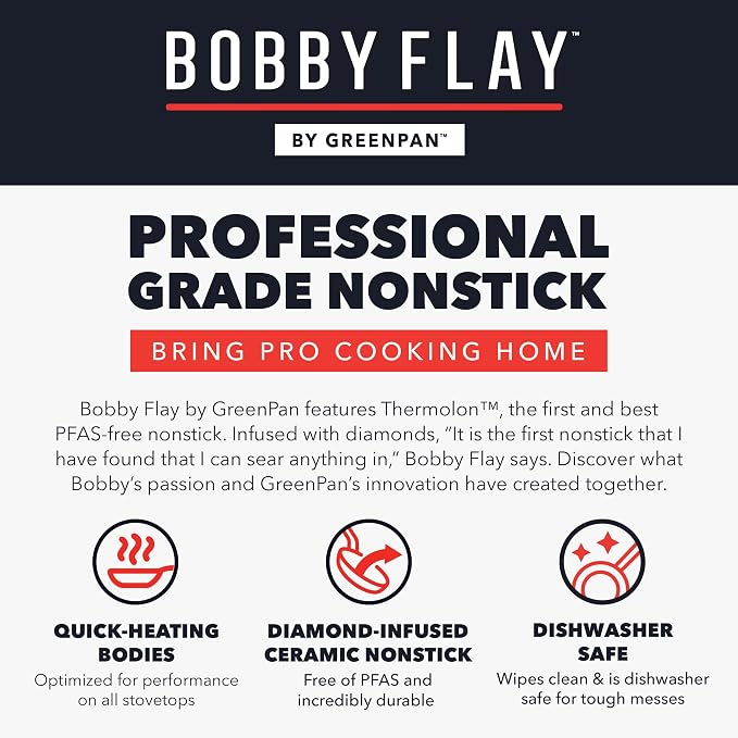 GreenPan x Bobby Flay 2.5QT Nonstick Saucepan - Image 10