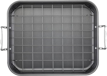 Rachael Ray Bakeware Nonstick Roaster/Roasting Pan - Image 11