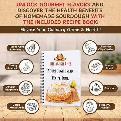 Master Baker Sourdough Starter Kit, All-Inclusive Set - Image 5
