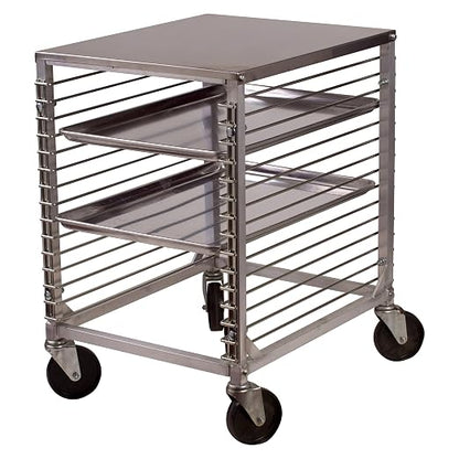 Winco 15-Tier Aluminum Sheet Pan Rack - Image 3