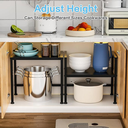 17.3 Inches Metal Storage Shelves, 150LBS Heavy Duty Shelving Units and Storage - Image 4
