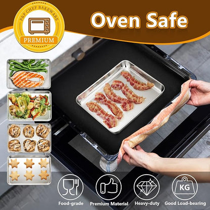 P&P CHEF 10.4 Inch Baking Sheet Pan - Image 6