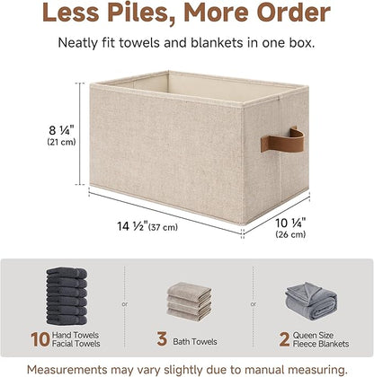 StorageWorks Shelf Baskets for Organization, Linen Closet Organizers and - Image 4