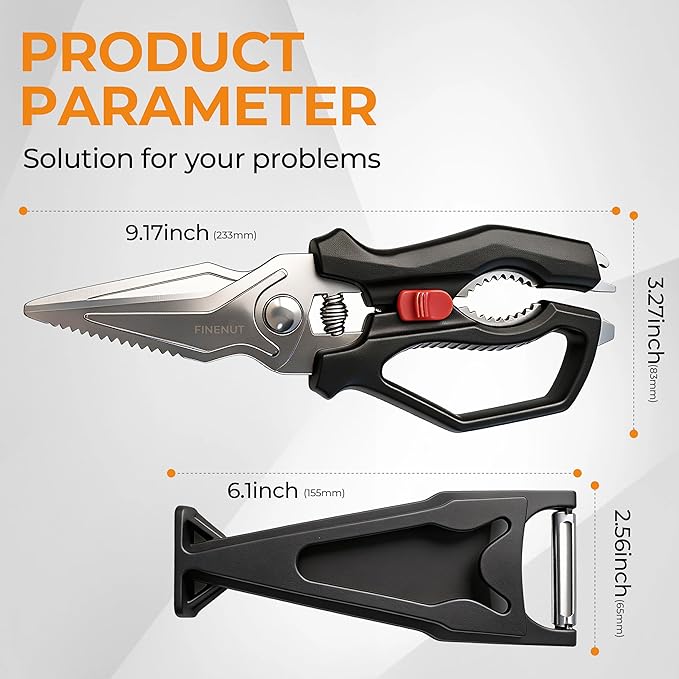 Heavy Duty Kitchen Scissors - Image 2