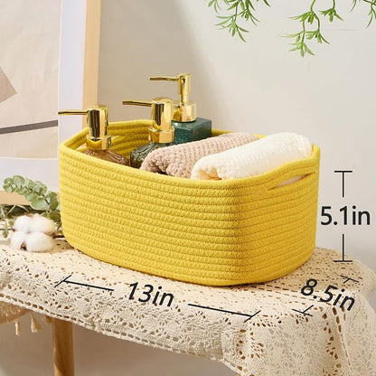 MiniArk Small Storage Baskets for Organizing | Closet Organizer Bins | Shelf - Image 3