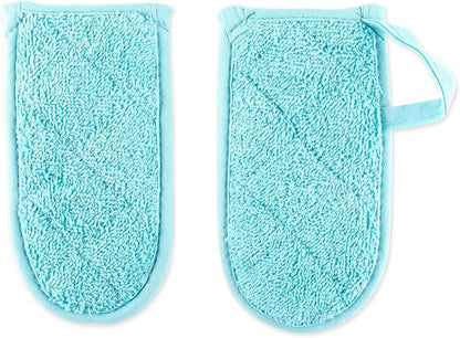 DII Basic Terry Collection Quilted 100% Cotton, Pan Handle, 3 Piece - Image 2
