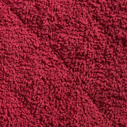 DII Basic Terry Collection Quilted 100% Cotton, Barn Red, 3 Piece - Image 4