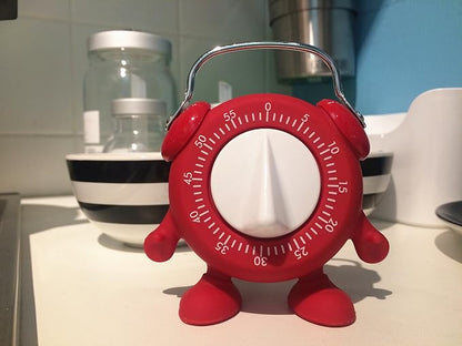 Kitchen Timer, 60 Minutes Countdown Cooking Teaching Egg Potty Training Wind Up - Image 2