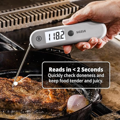 ThermoWorks SIZZLE Digital Meat Thermometer – Instant Read in 2 Seconds - Image 4