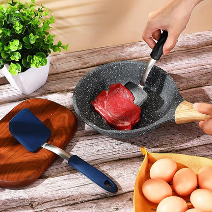 Silicone Cookie Spatula Turner 2 Pack Mini Brownie Spatula Flexible Kitchen - Image 7