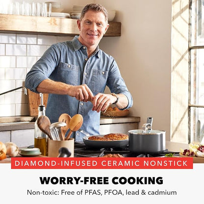 GreenPan x Bobby Flay 1.67QT Nonstick Saucepan - Image 2