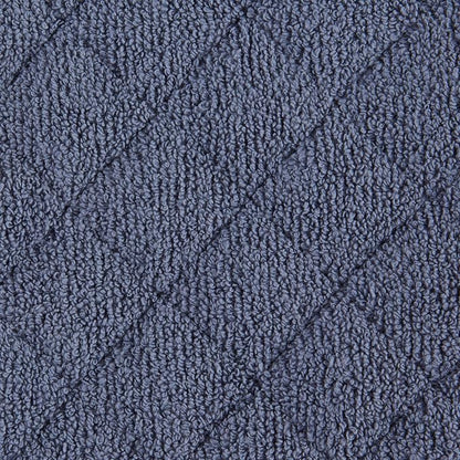 DII Basic Terry Collection Quilted 100% Cotton, Stonewash Blue, 3 Piece - Image 3