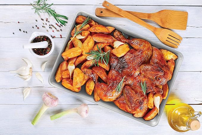 Mrs. Anderson’s Baking Quarter Sheet Pan, 9.5-Inches x 13-Inches, Heavyweight - Image 5